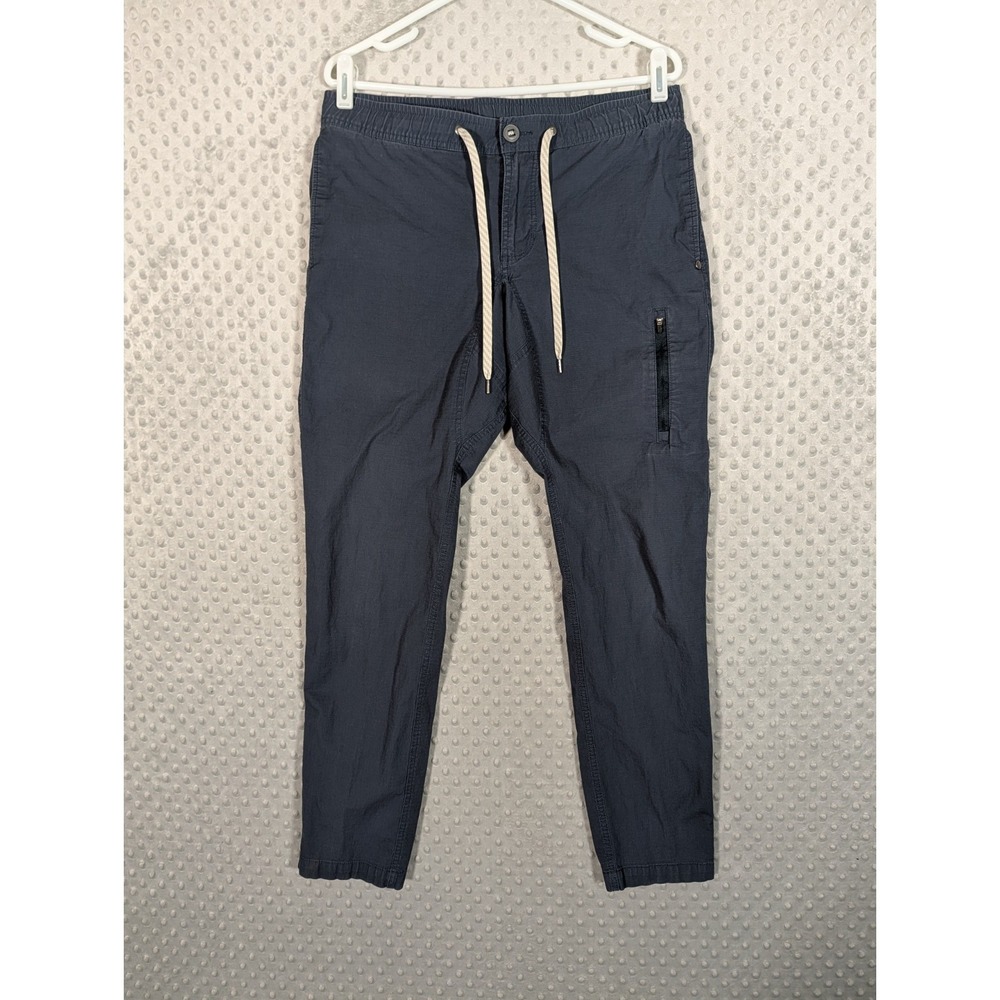 Vuori Ripstop Pants Men's Medium/Large* Blue Stretch‎ Hiking Outdoor Cargo Climb